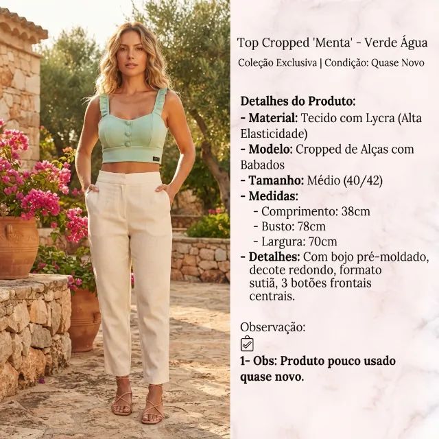 Blusa em Tecido