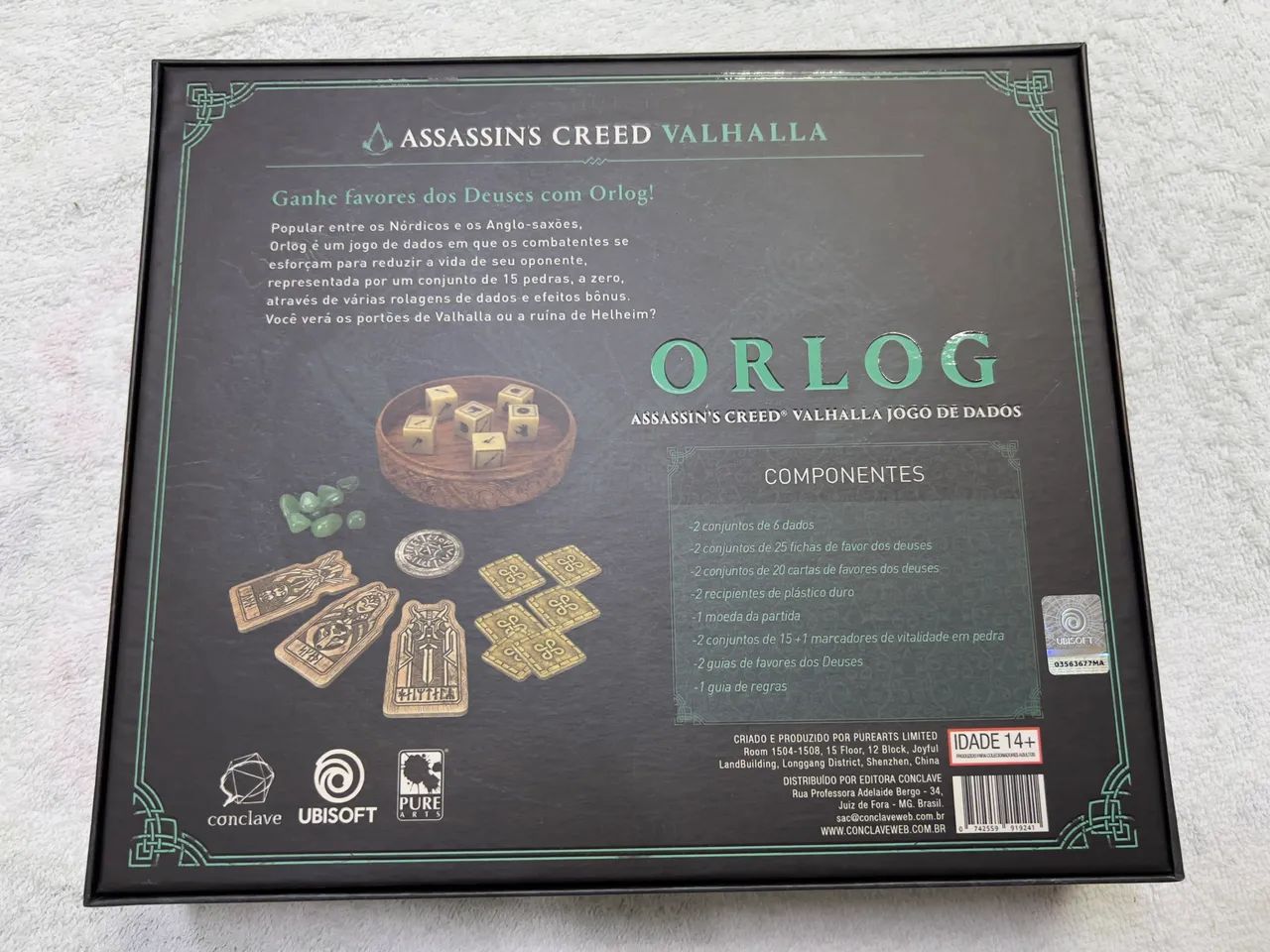 Orlog: Assassin's Creed Valhalla Dice Game - jogo tabuleiro - Foto 2