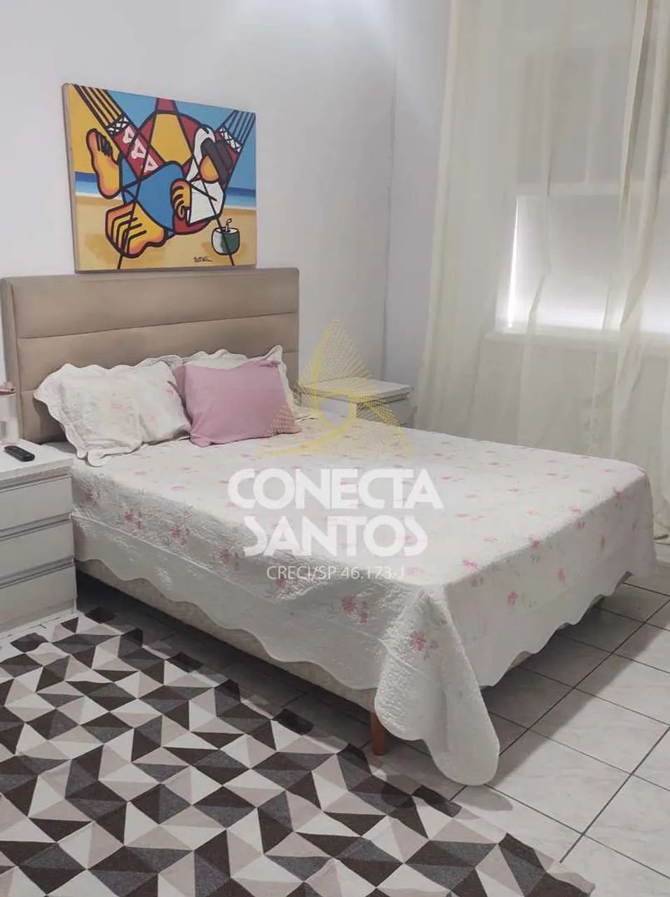 Apto 2 quartos Santos - R$ 308 mil, Cod: 1955