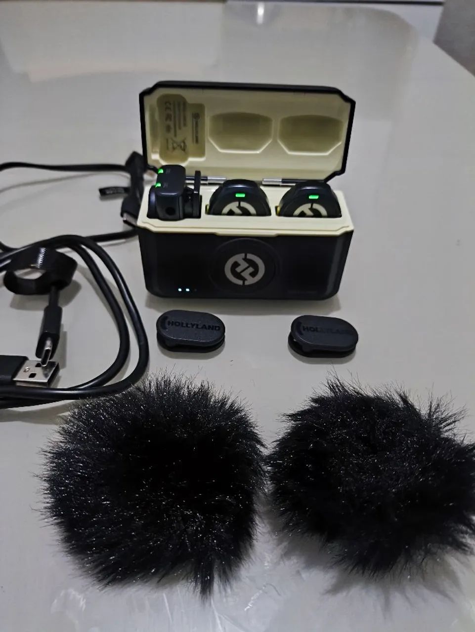 Microfone de lapela Hollyland  - Foto 4