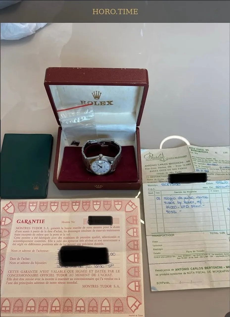 TUDOR PRINCE OYSTERDATE -ANO 1986 FULL SET - Foto 3