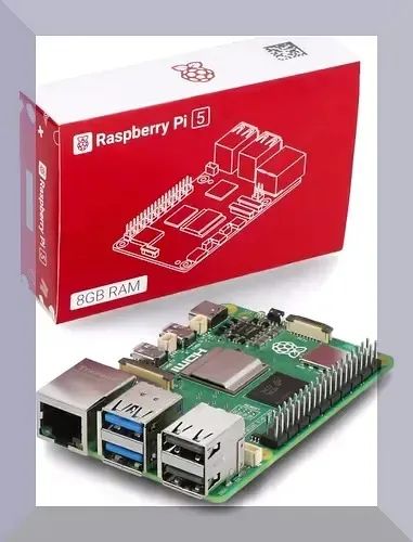Raspberry Pi 5 com 8 GB de memória RAM para projetos eletrônicos Lacrado - Foto 3