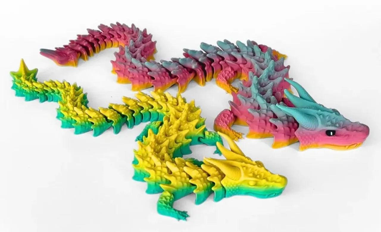 Dragão articulado em 3D - Foto 4