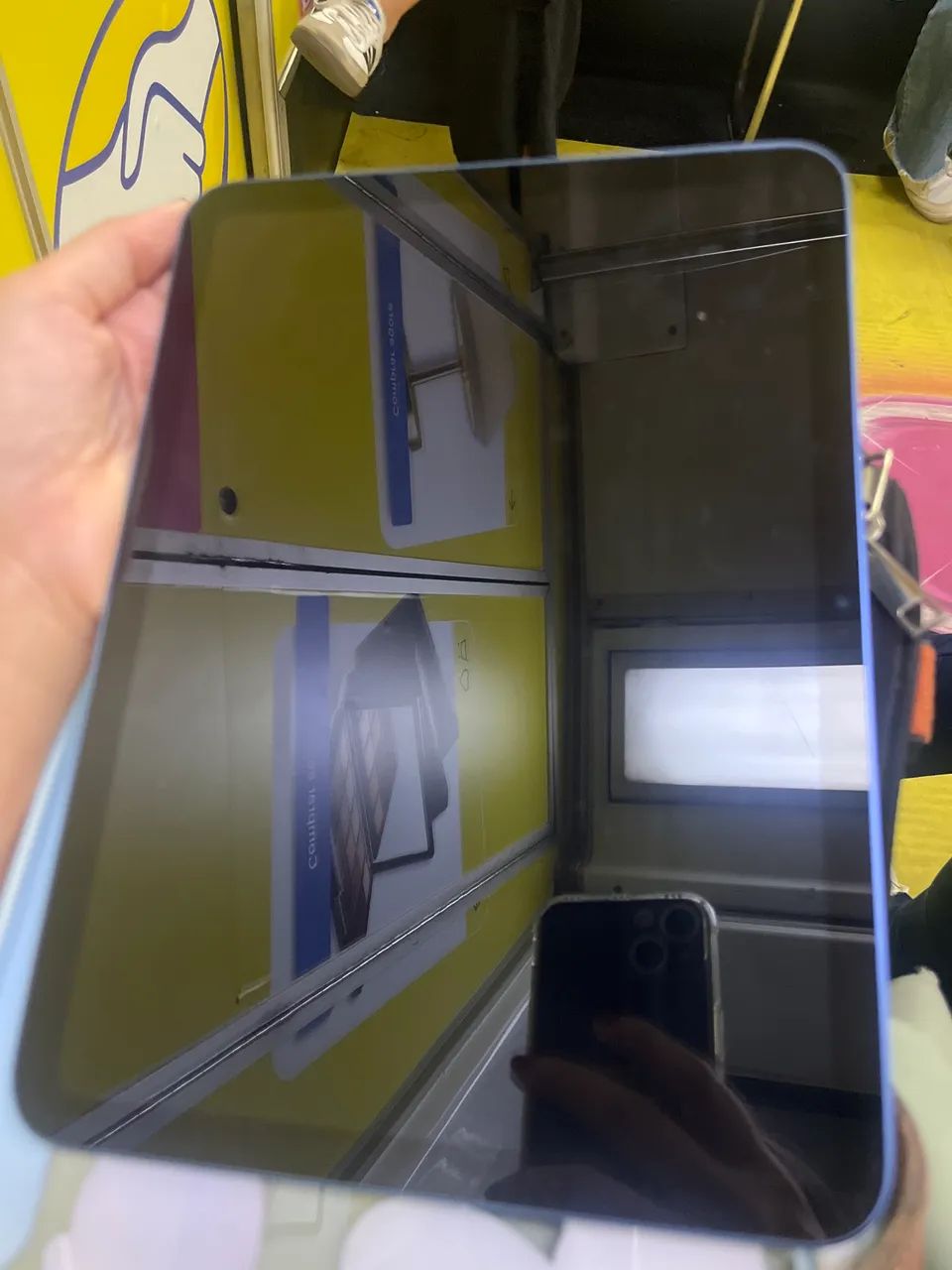 IPAD A16 128 GB AZUL COM CANETA - Foto 3