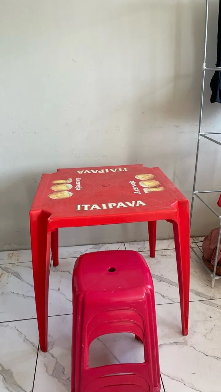 Mesa de plástico