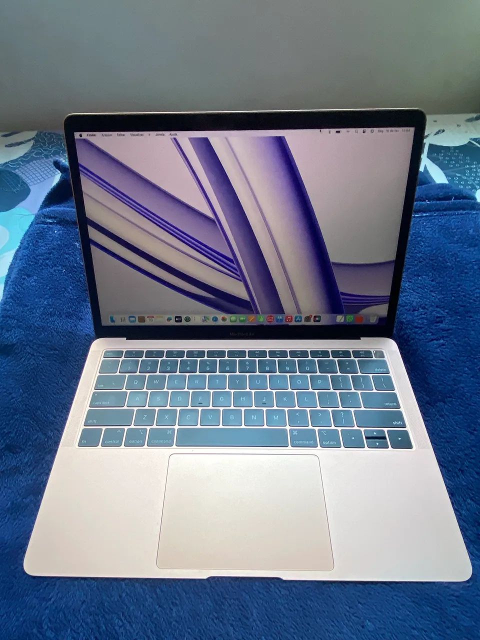 Apple MacBook 13インチ ブルー Macbook Air de 13 polegadas: chip SSD M4 de 256 GB azul celeste