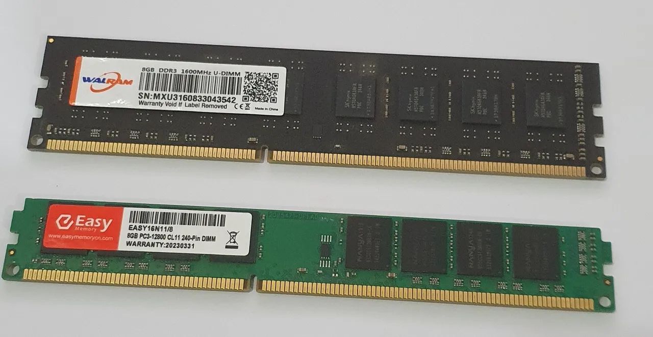 2 memórias DDR3 8GB para Desktop  - Foto 2