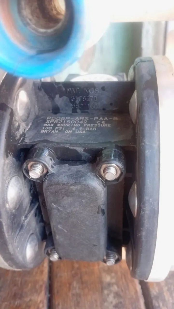 Bomba pneumática duplo diafragma Ingersull - Foto 6
