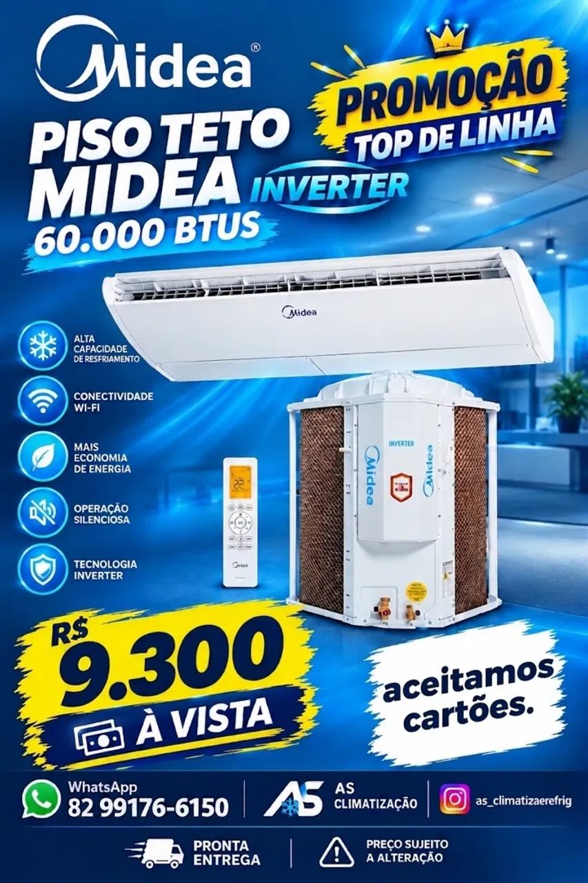 Ar condicionado 60.000 Btu