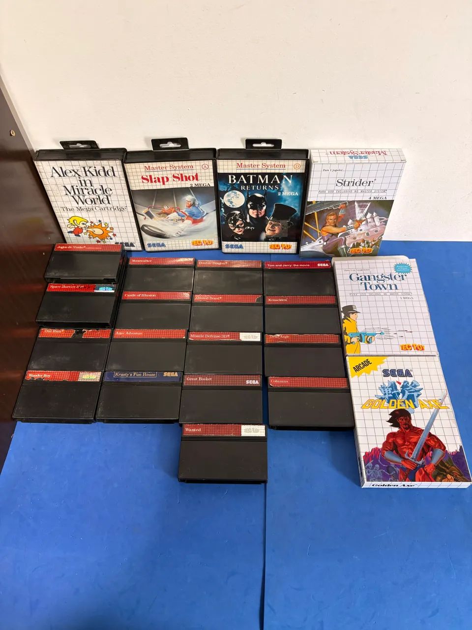 Master system jogos cartucho