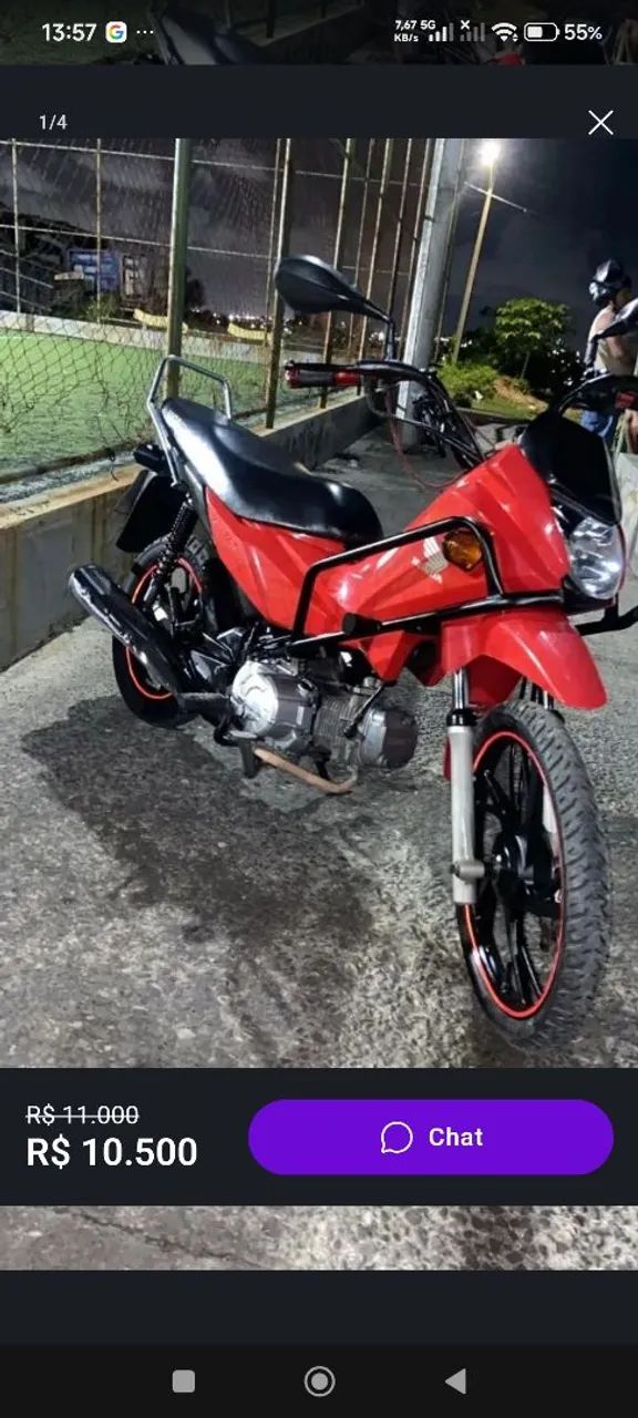 Vendo protetor de carenagem 