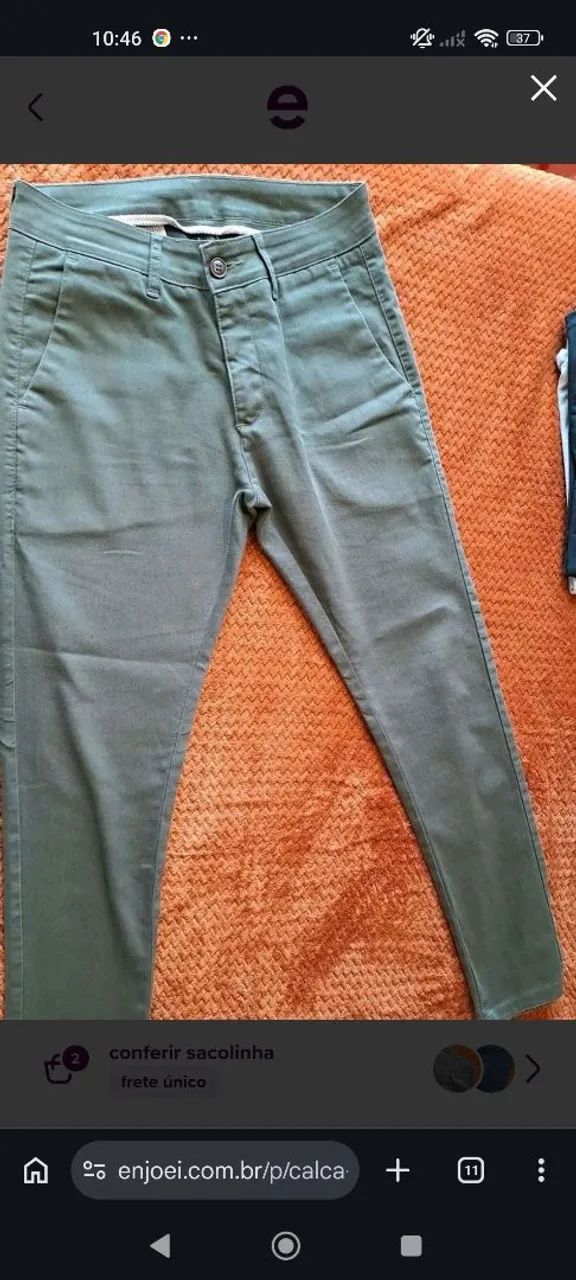 Calça Privalia slim 38 - Foto 2