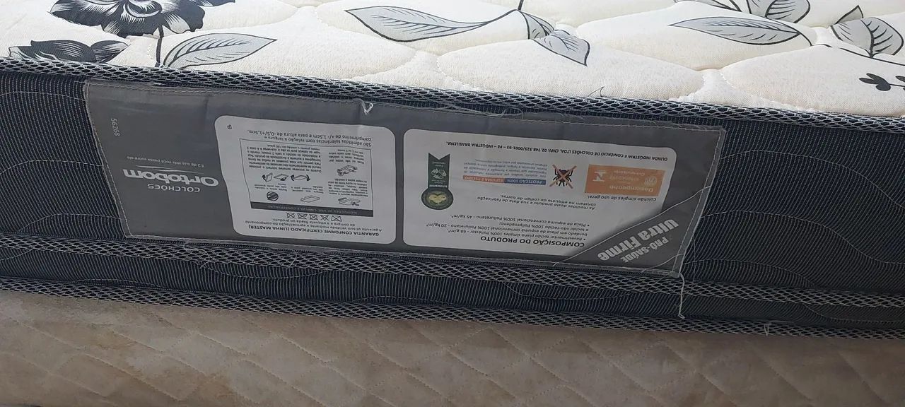 Cama box casal + colchao - Foto 4