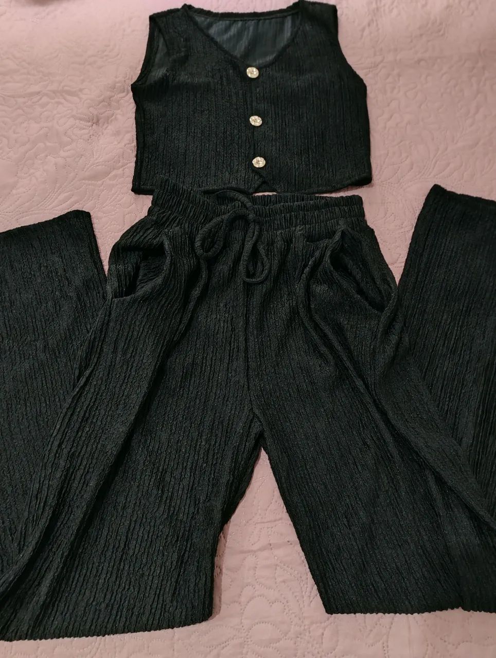 Conjunto feminino de poliéster  - Foto 2