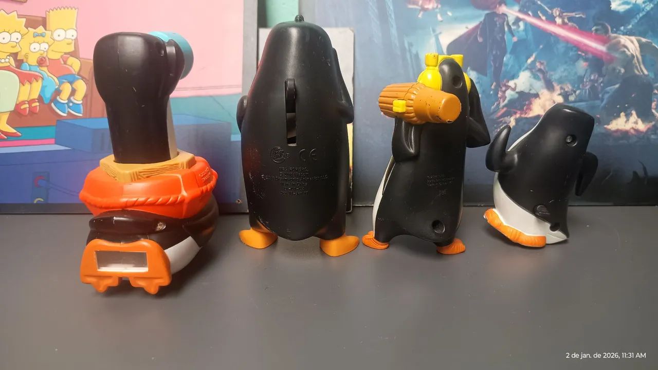 Personagens pinguins de Madagascar  - Foto 2