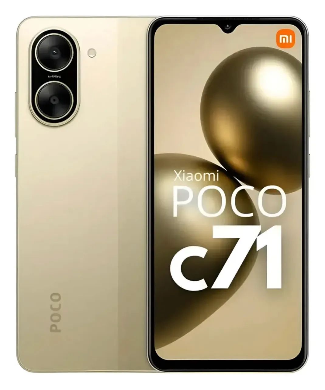 スマートフォン・携帯電話 【新品未開封品】POCO C71 Gold