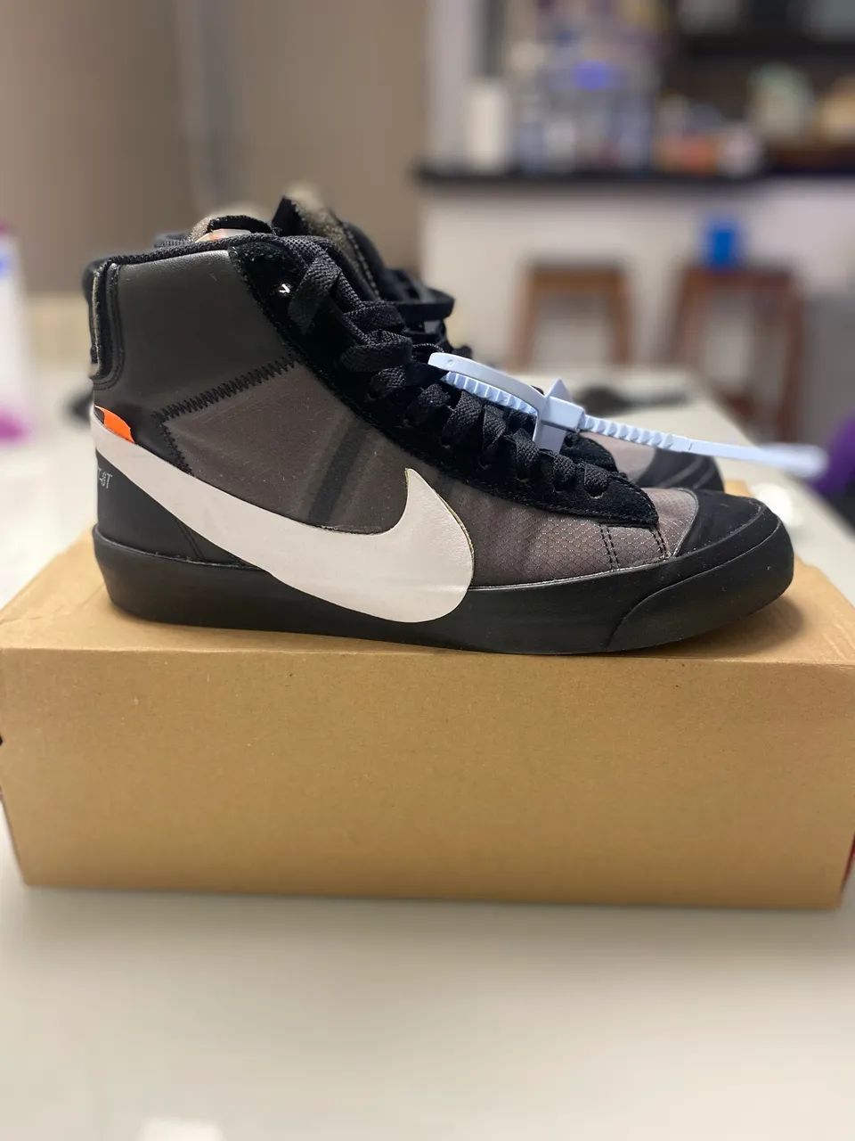 Tênis Nike Blazer Mid x OffWhite - Foto 5
