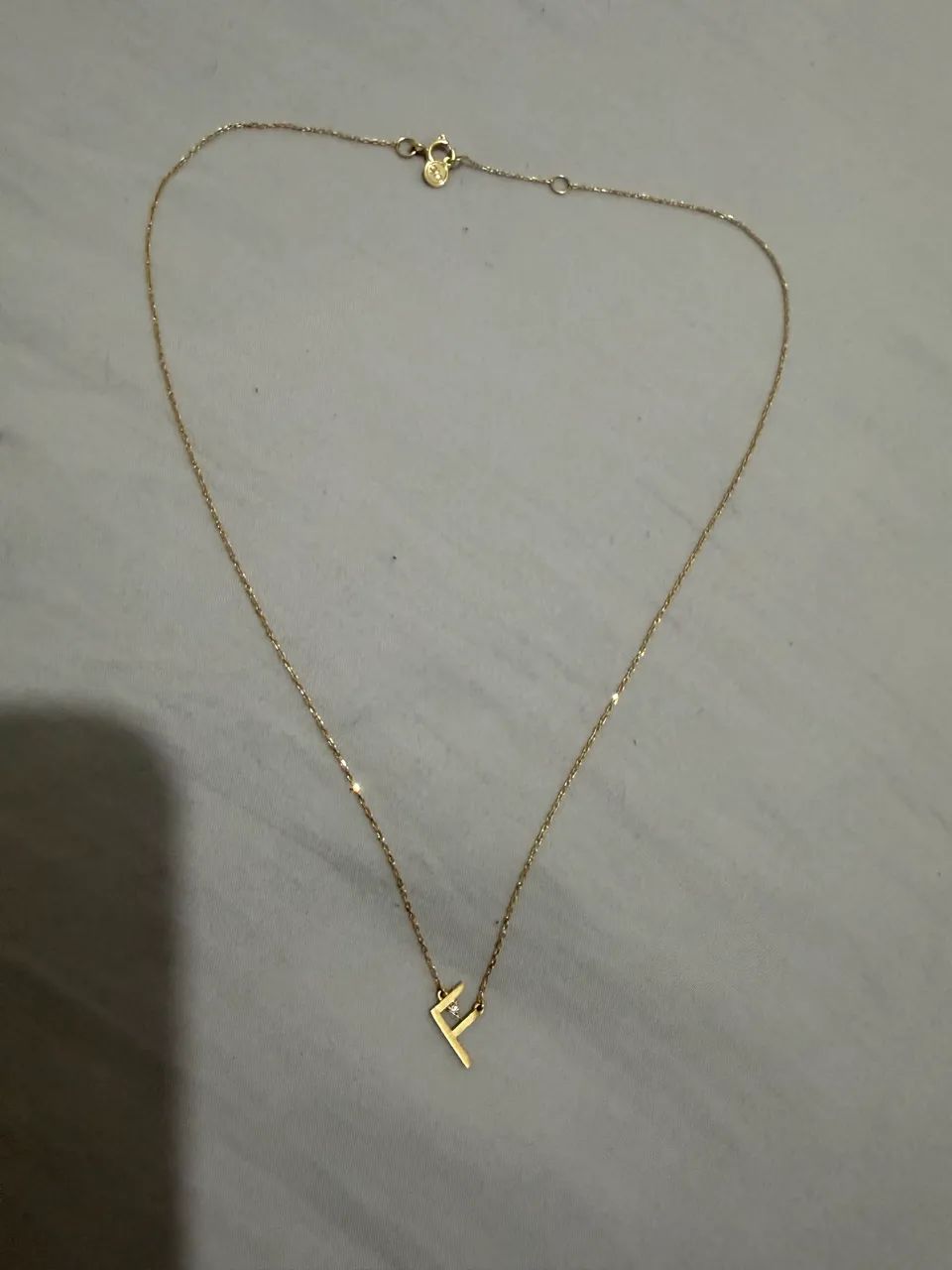 Corrente de ouro lettera Animale 