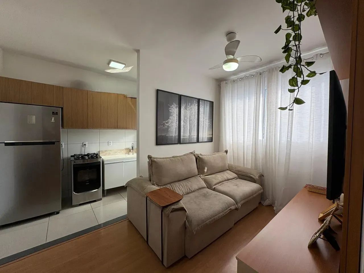 Imóvel para aluguel com 45 metros quadrados com 2 quartos