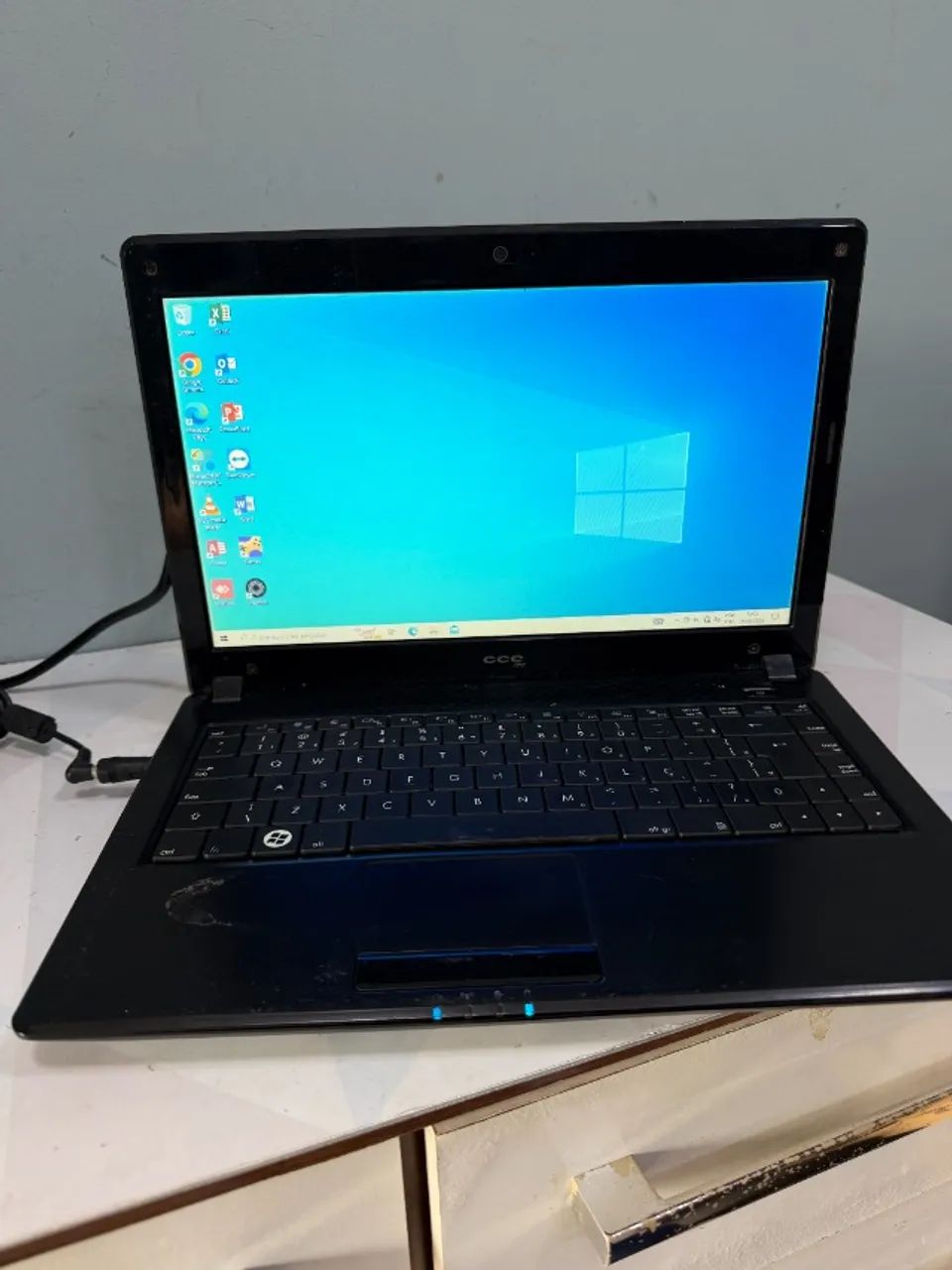 Notebook CCE Win D40 AM5 Pentium Dual Core 4GB RAM HD 300GB - Formatado   - Foto 4
