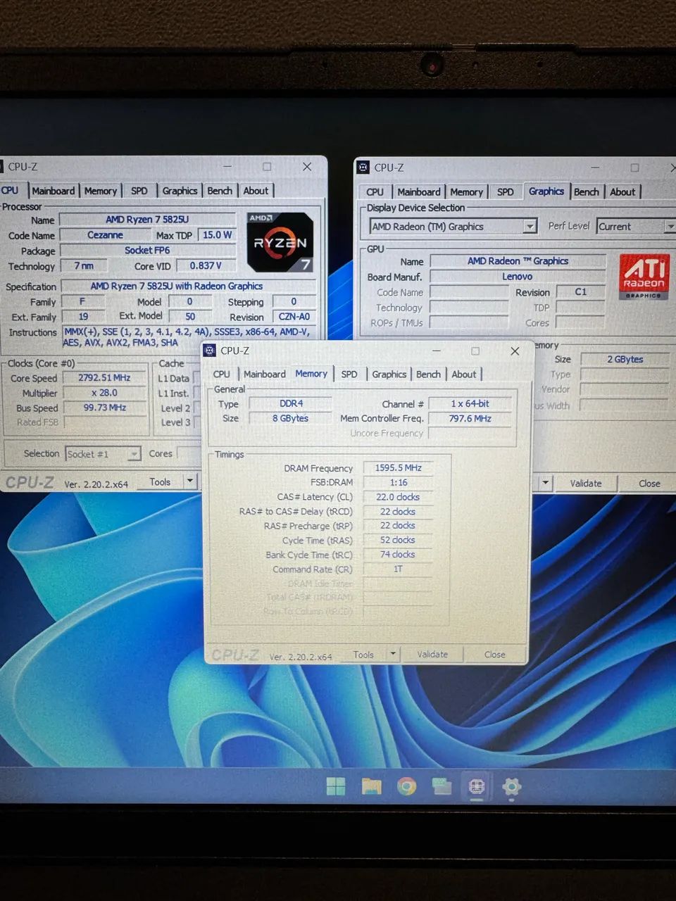Notebook Lenovo V14 Ryzen 7 com placa de vídeo  - Foto 3