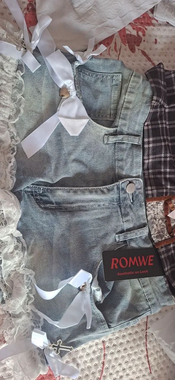 Kit conjunto Romwe Shein tamanho G novo - Foto 2