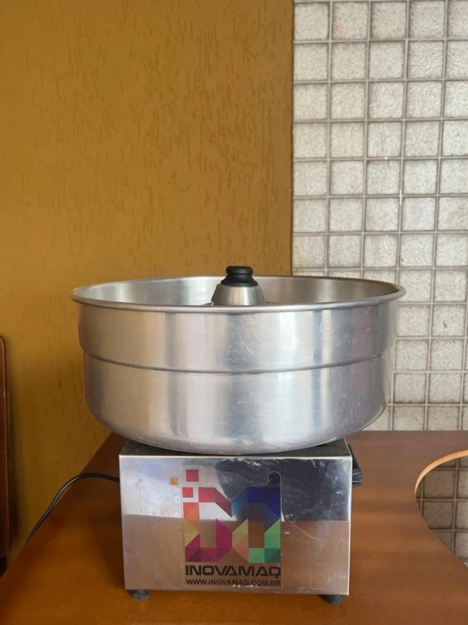 Balcão de pipoca e algodão Doce com máquina de algodão doce - Foto 3