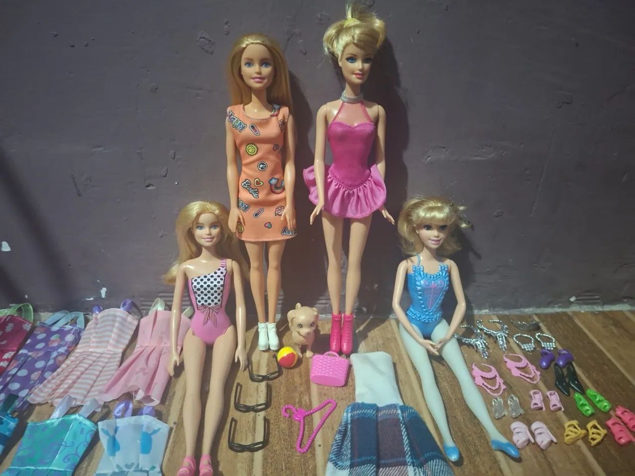 lote bonecas barbie 