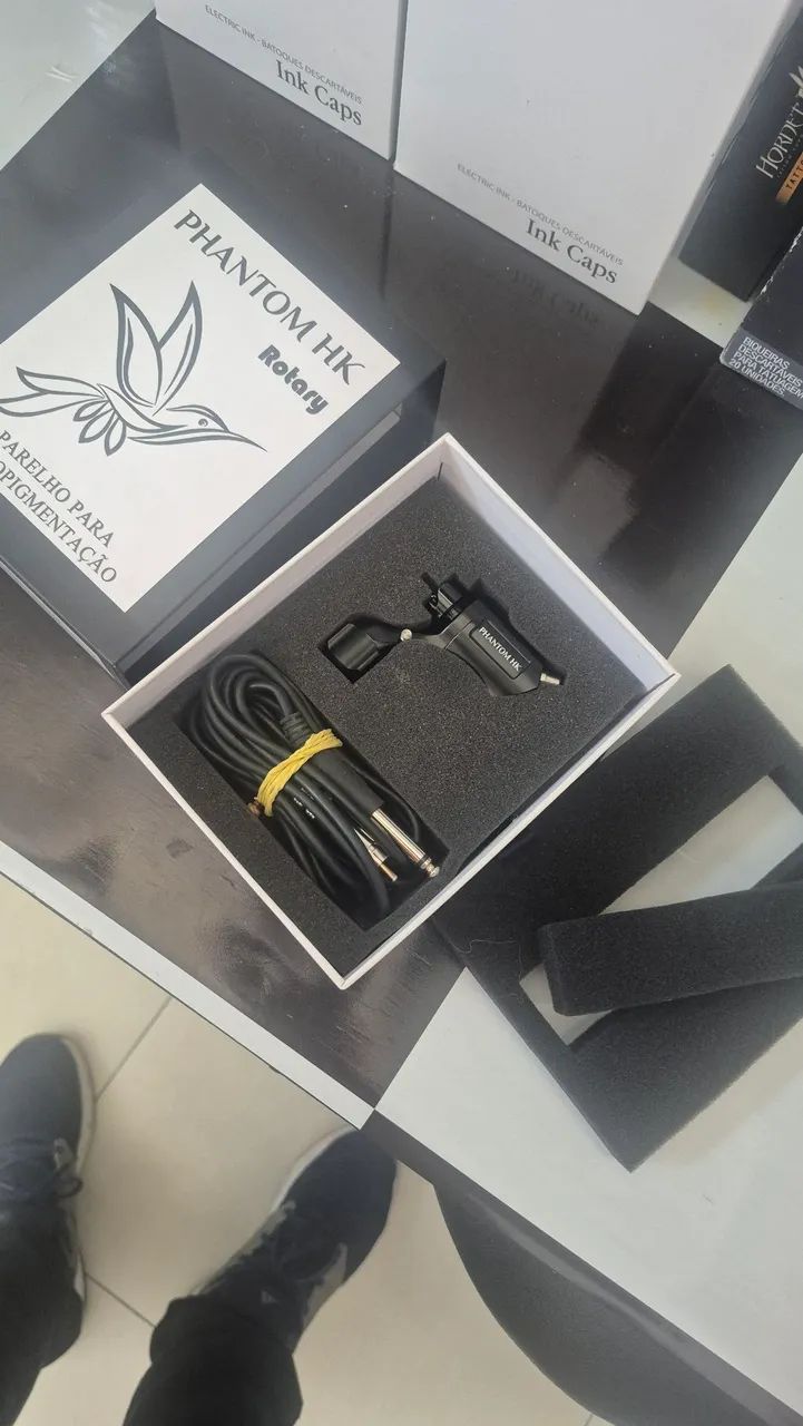 maquina de tatuagem phanton hk 