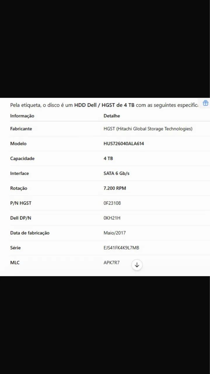 Hd Dell 4TB  - Foto 3