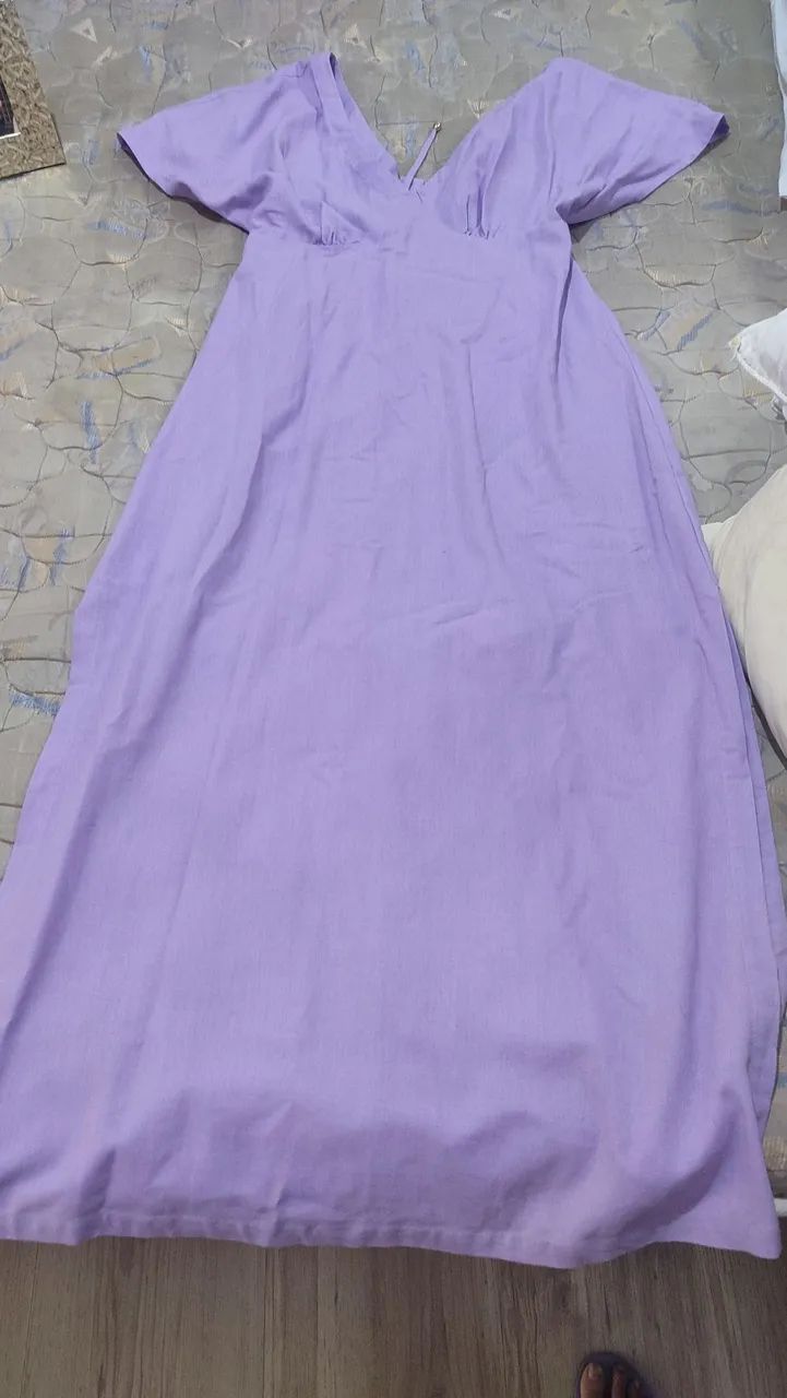 Vendo Vestido Cláudia Rabelo linho - Foto 3