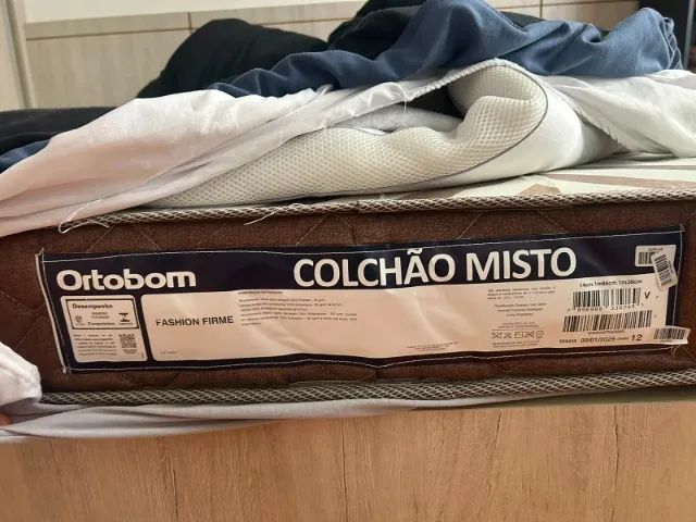Vendo Colchão ORTOBOM Casal - Foto 2