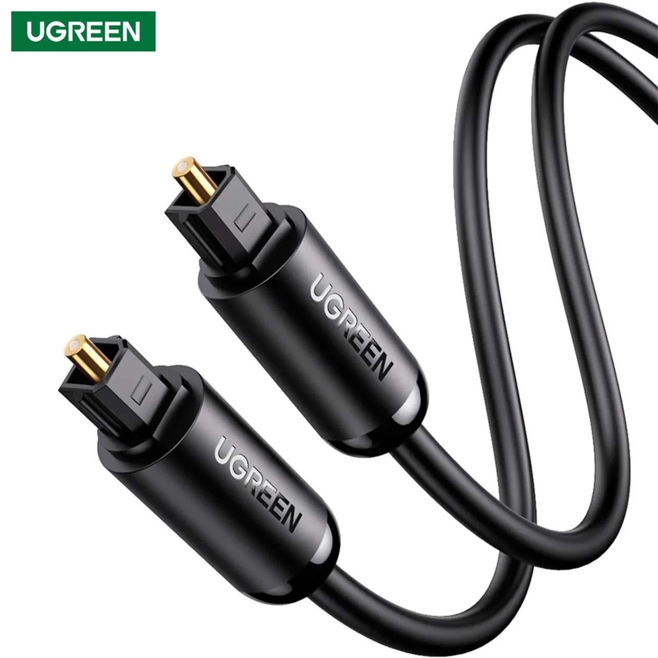 Cabo de Áudio Óptico com 1 Metro - Ugreen