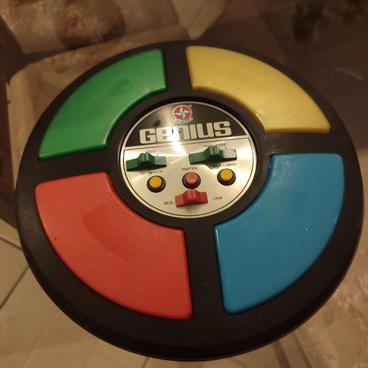 Genius da marca Estrela. Década de 80
