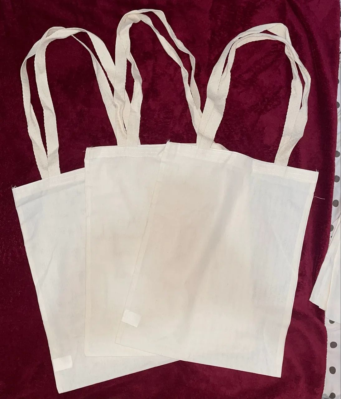 Kit Ecobag Algodão cru