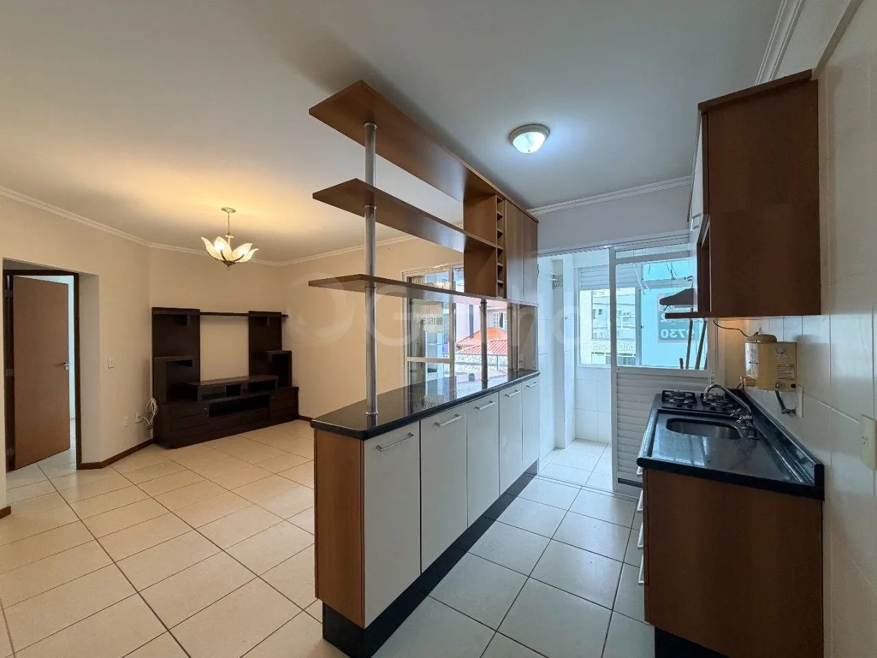 Apartamento de 60 m² com 2 quartos no Centro