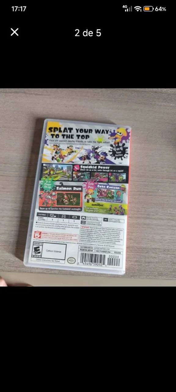 Vendo jogo Splatoon 2 switch - Foto 2