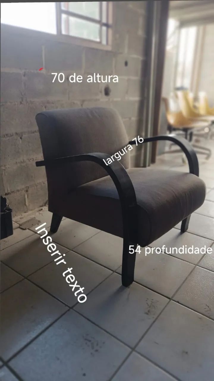 Poltrona estilo Art Déco - Foto 4