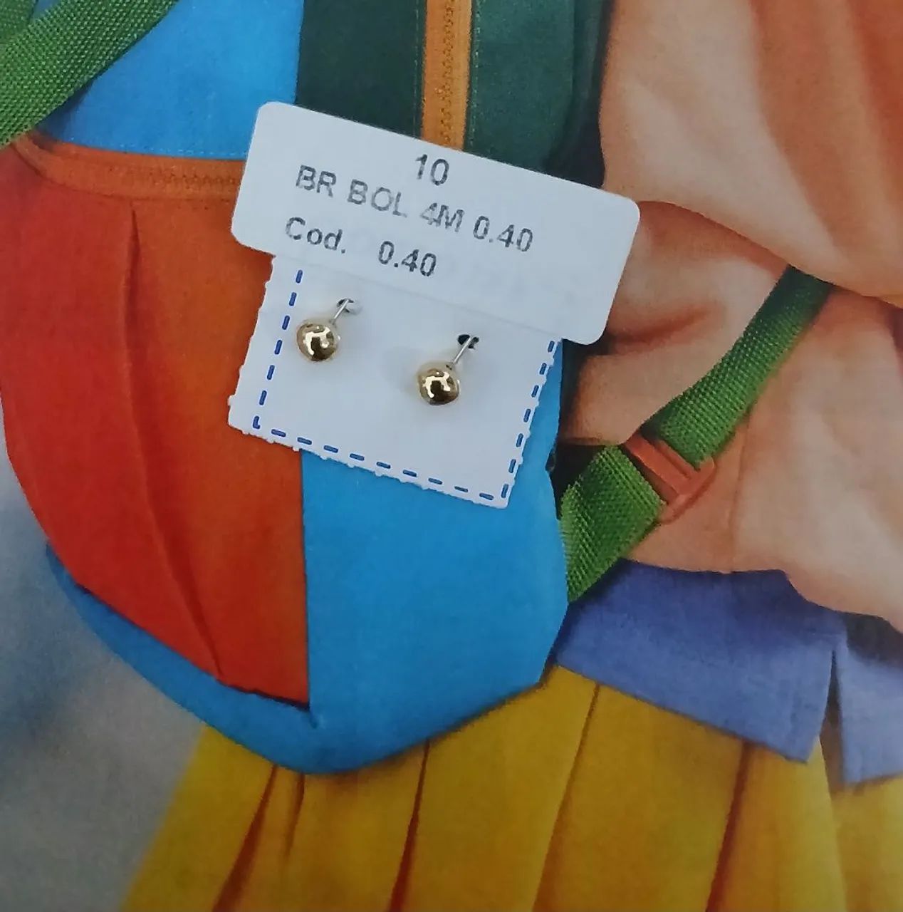 Brinco de Ouro 18k  