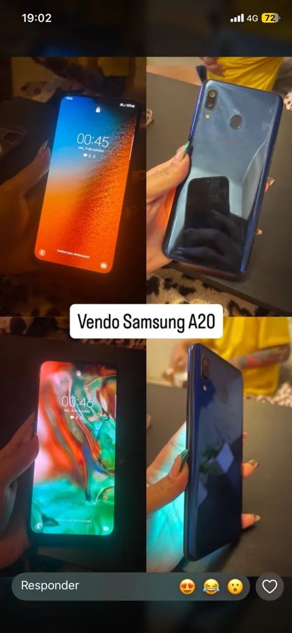 Celular Samsung A20 