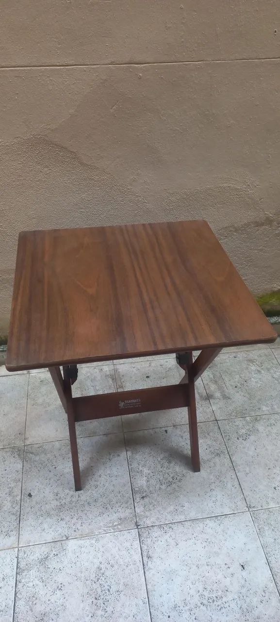 Mesa Dobrável Madeira Tarimatã - Foto 2