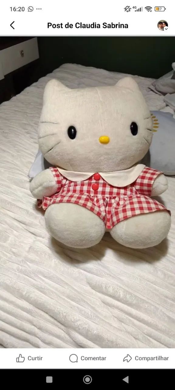 Hello Kitty vintage anos 90