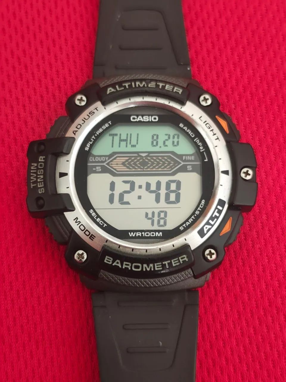 Relógio Casio Out Gear  SGW-300H-1AV Preto