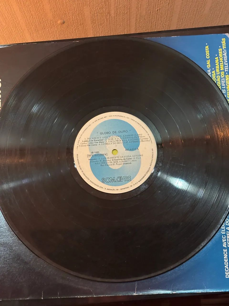 Vinil Globo de ouro 1985 - Foto 4
