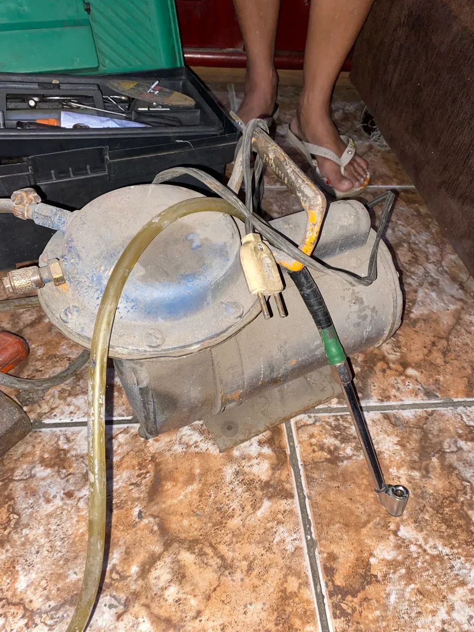 Compressor de ar/pequeno 