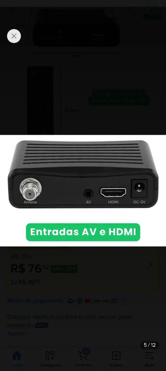 Conversor de TV Digital Intelbras DC700  - Foto 2