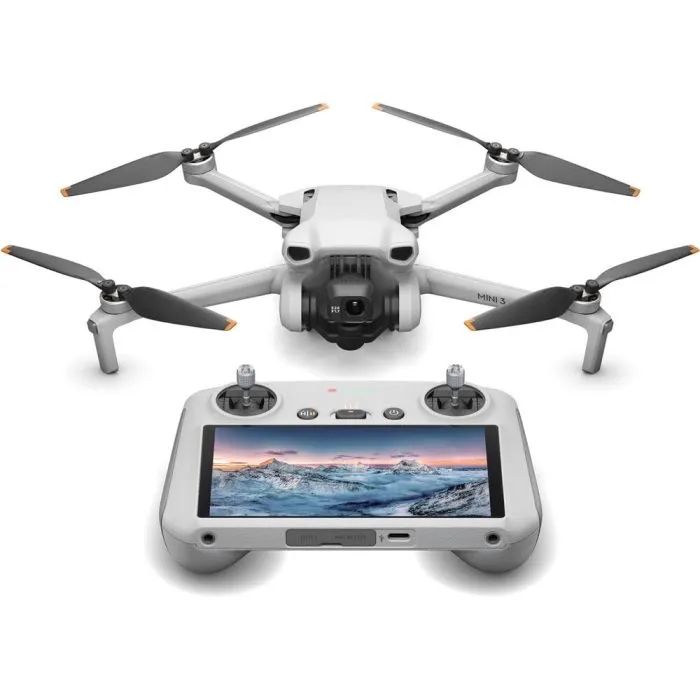 Drone DJI Mini 3 + Controle com Tela