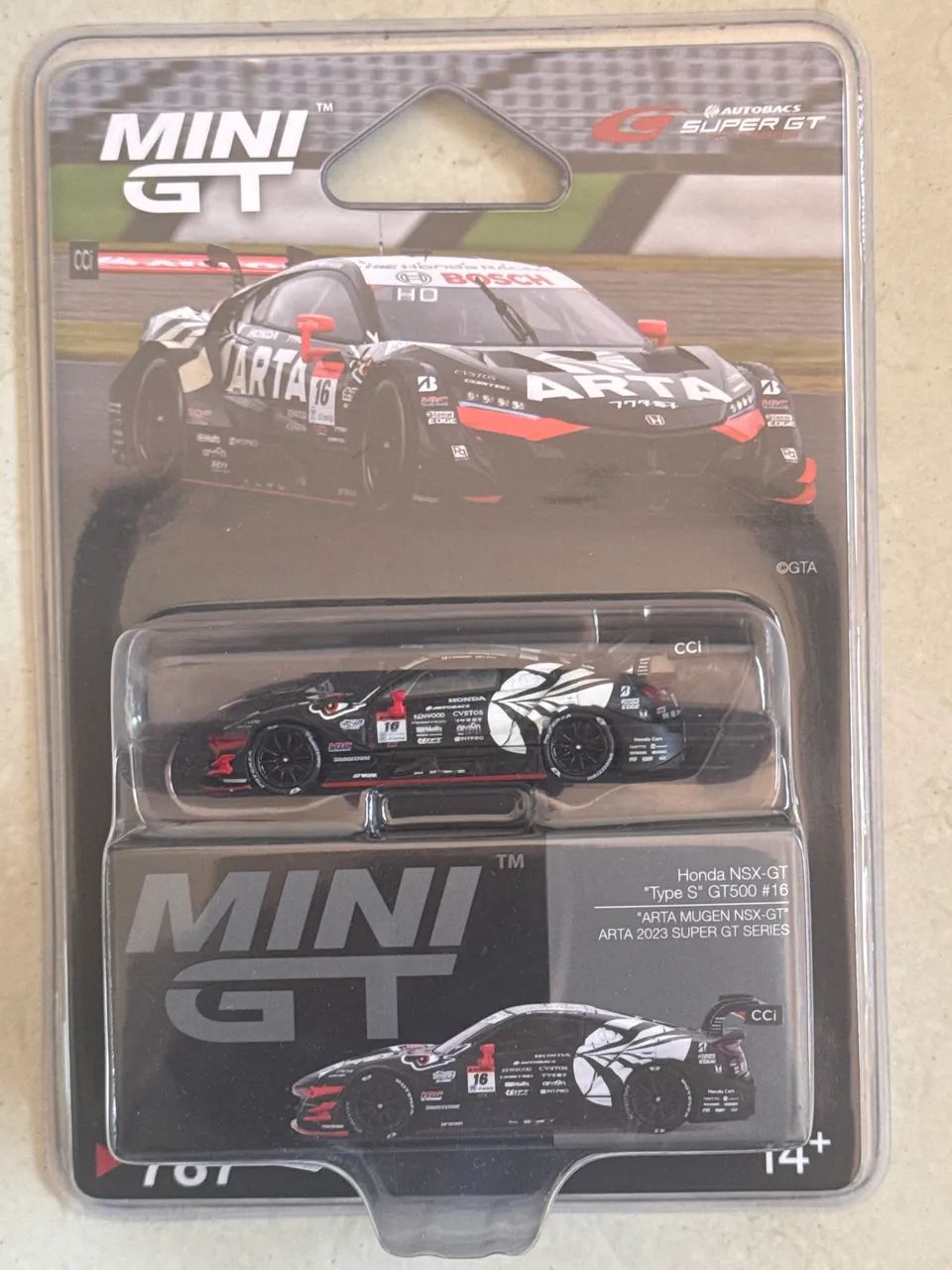 Mini Gt Honda NSX-GT500 #787 1/64