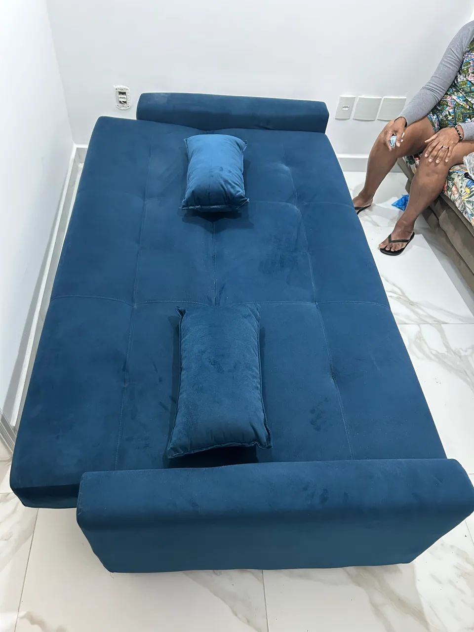 SOFÁ CAMA 3 LUGARES GRANDE - Foto 2