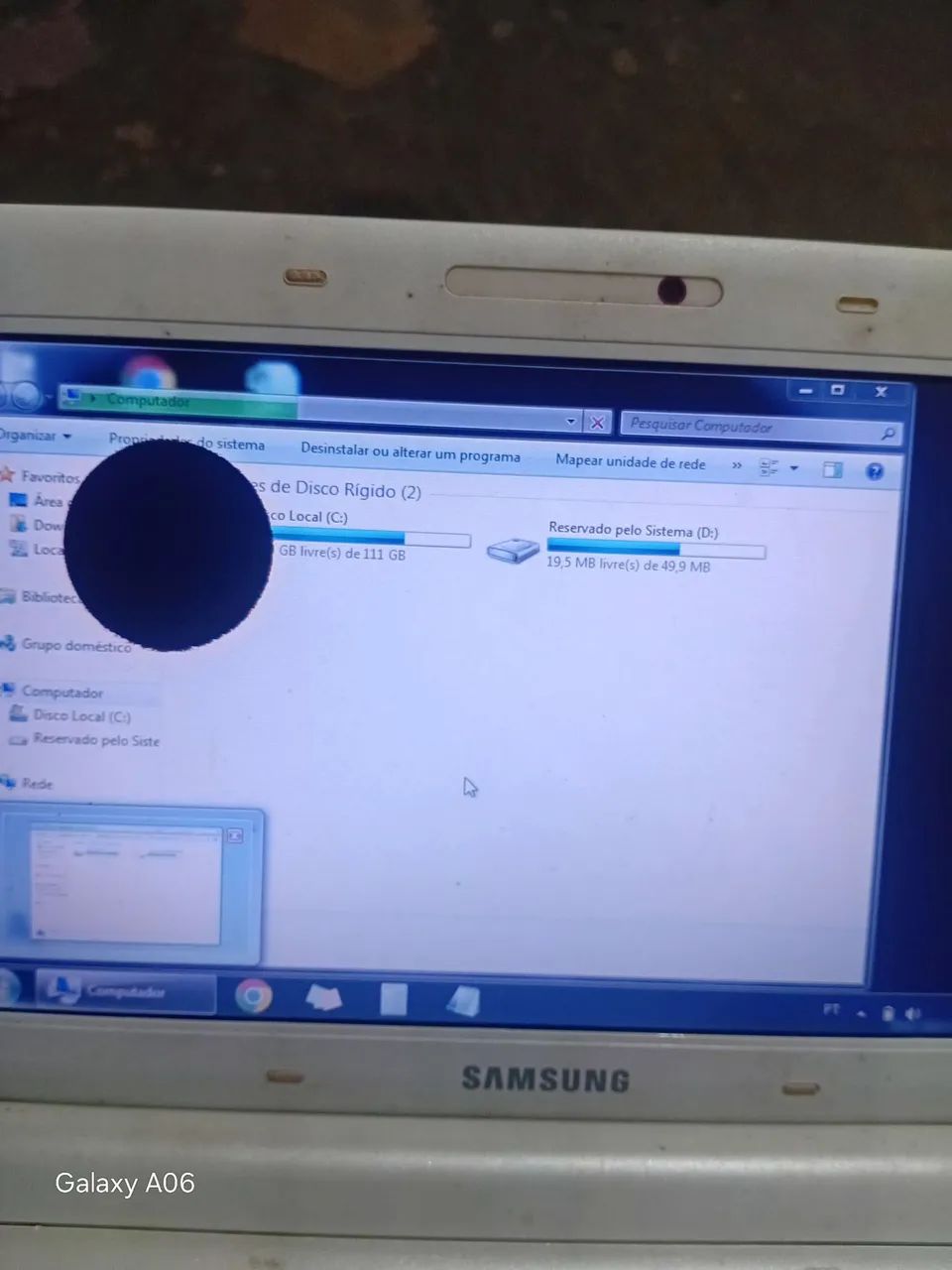 Notebook tá sem bateria mais funciona 